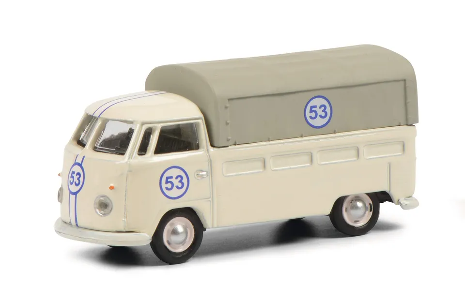 schuco-edition-vw-t1-pritsche-53-modellauto-1-87-elfenbein image 1