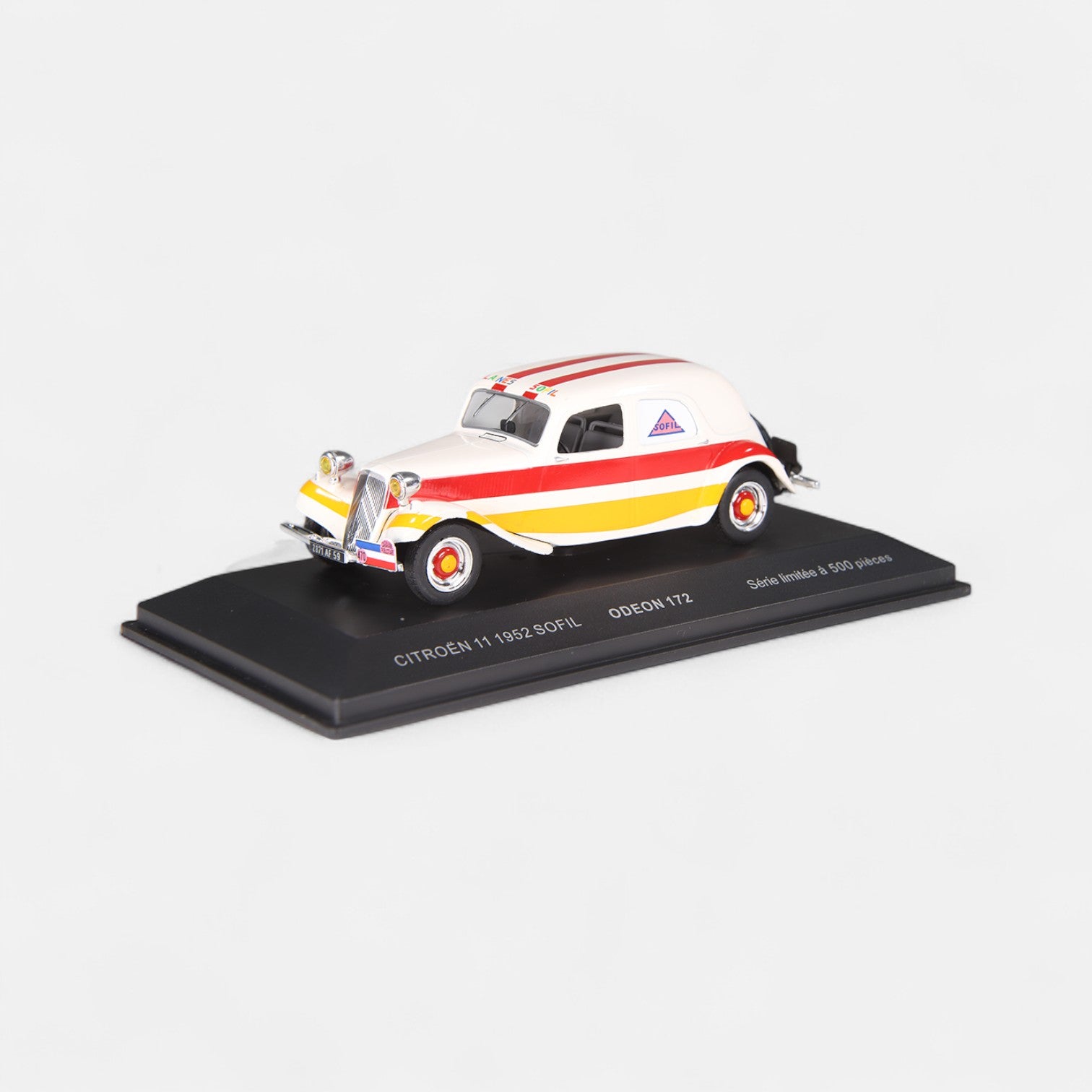 citro-n-traction-11cv-modellauto-1-43-schwarz-tdf-1955 image 7