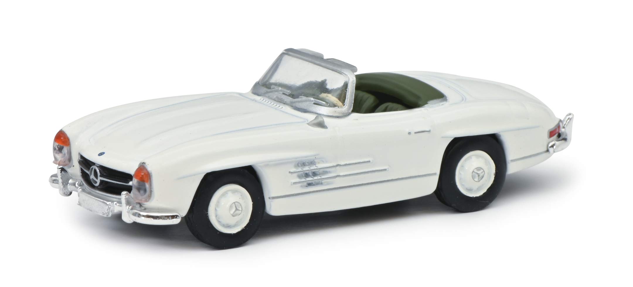 schuco-452639400-mercedes-300sl-roadster-modellauto-1-87-wei image 1