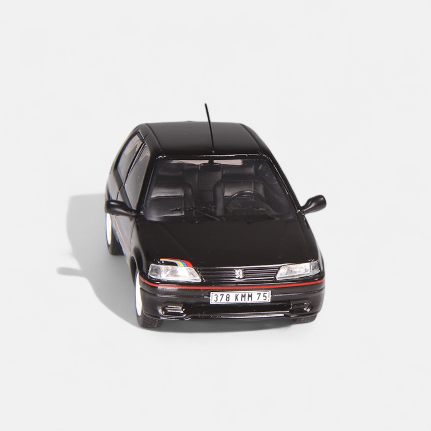 nzg-peugeot-106-rallye-1-modellauto-1-43-schwarz-limitiert image 3