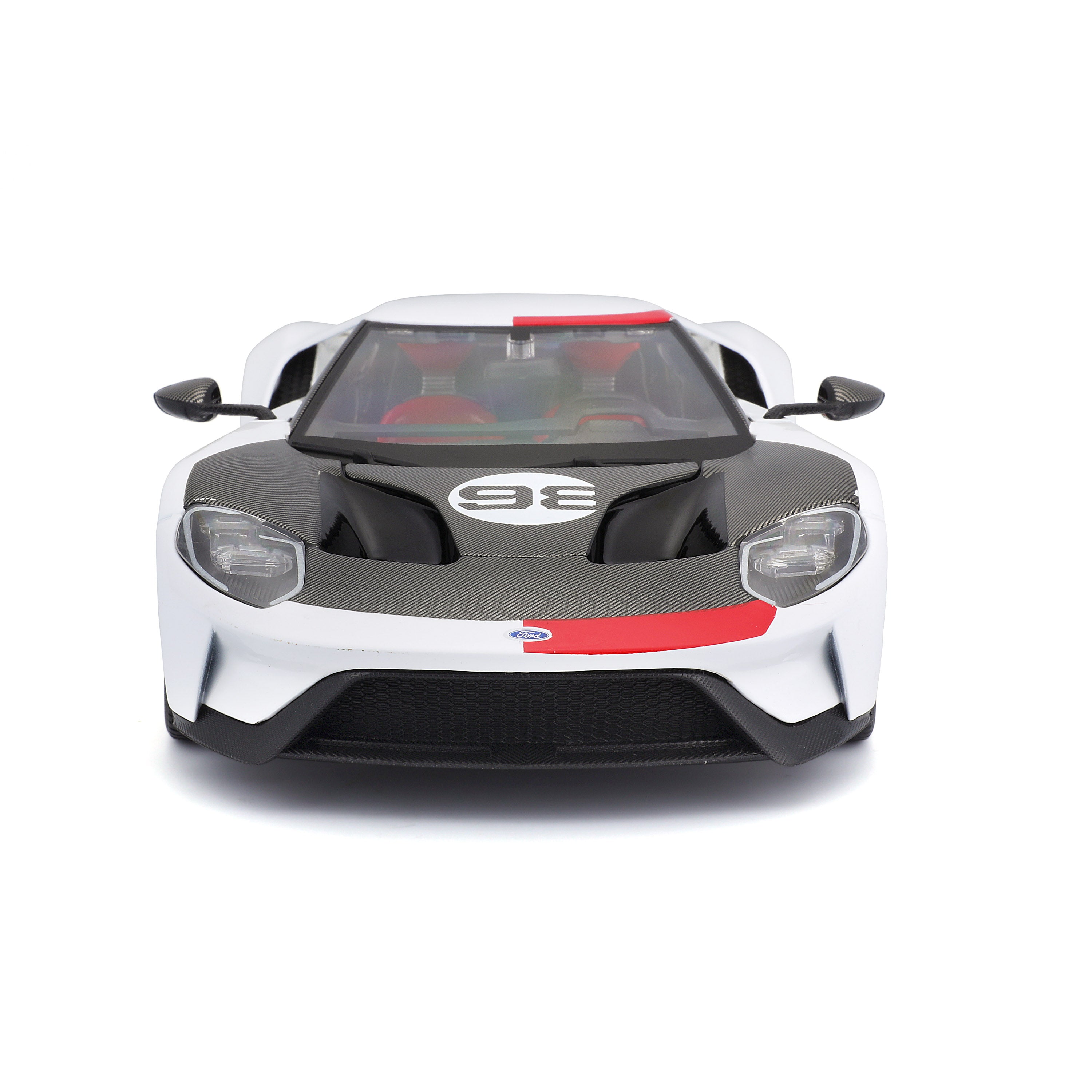 bburago-street-cars-ford-gt-2021-heritage-modellauto-1-18-wei image 4