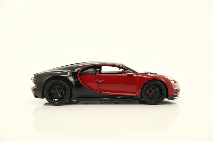bburago-street-bugatti-chiron-sport-modellauto-1-18-rot-schwarz image 3