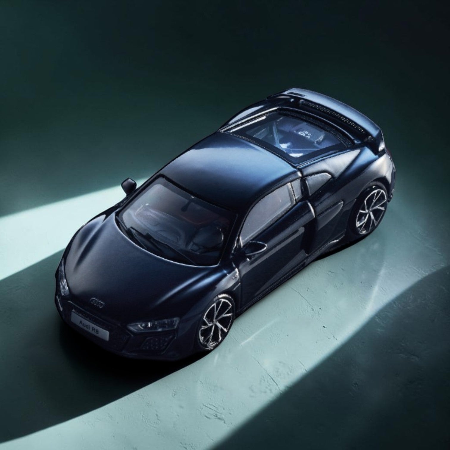 nzg-audi-r8-coup-modellauto-1-64-silber-metallic image 5