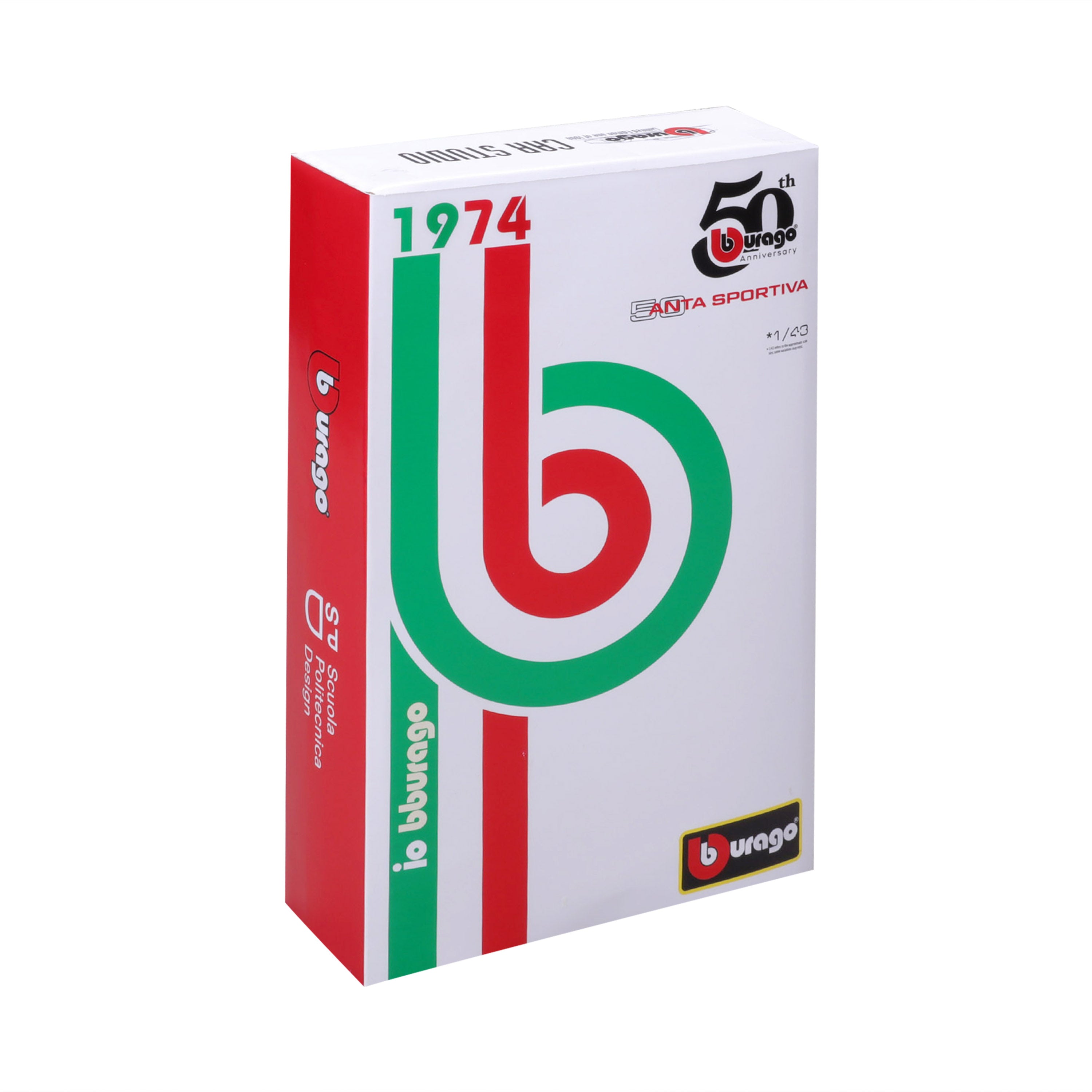 bburago-street-cars-anta-sportiva-modellauto-1-43-edition image 2