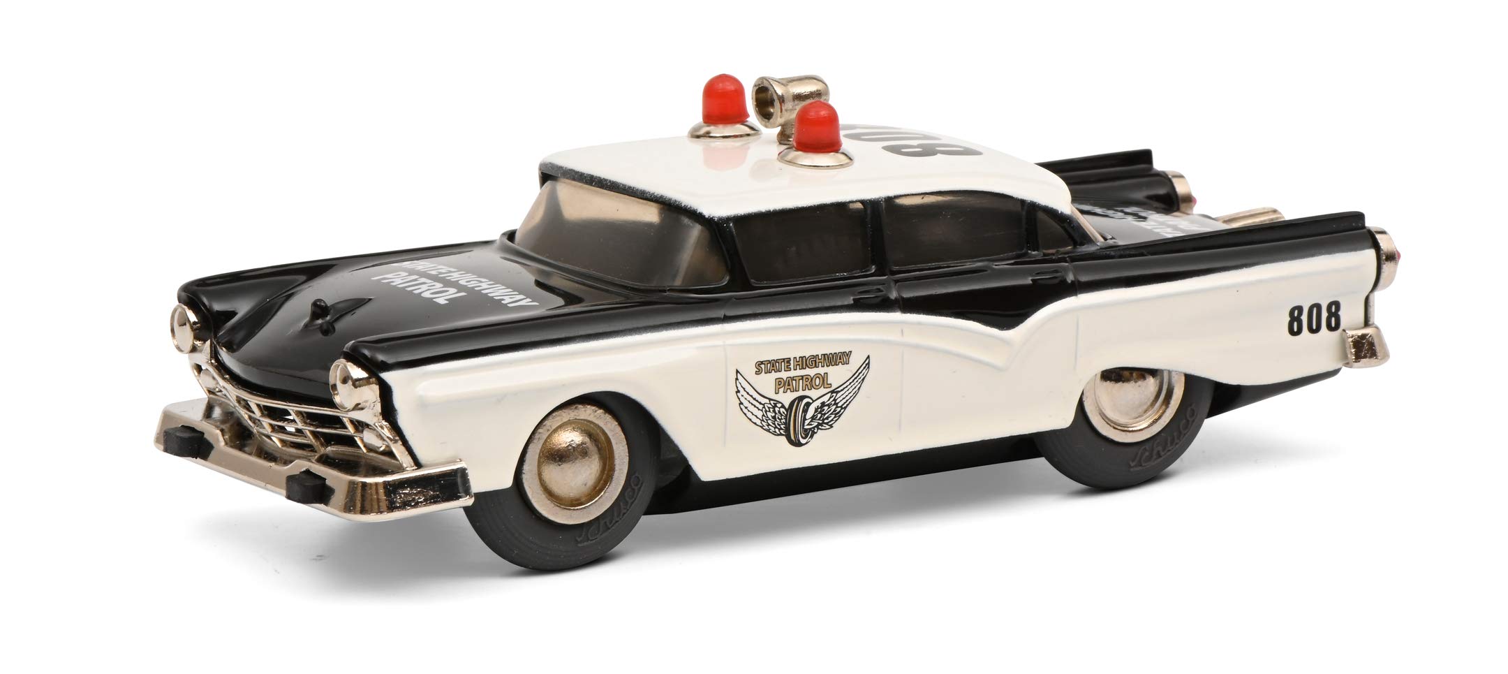 schuco-classic-micro-racer-fairlane-police-1045-1-aufziehmotor image 1