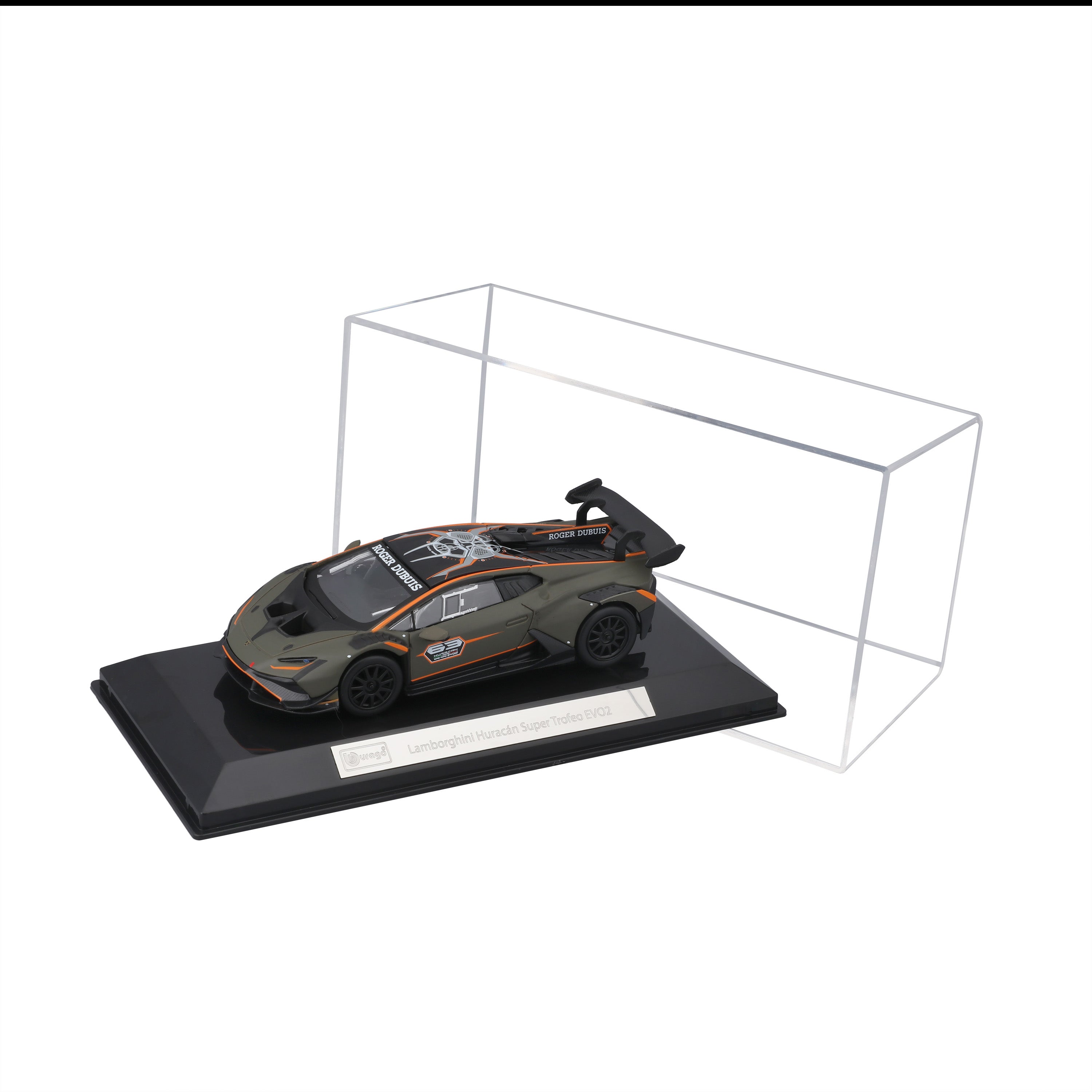 bburago-racing-huracan-super-trofeo-evo2-modellauto-1-43-gr-n image 1