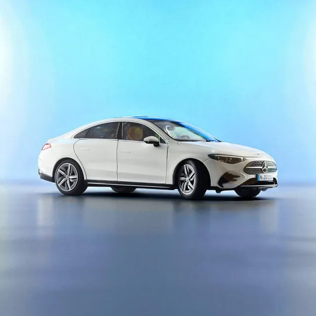 nzg-mercedes-benz-cla-coup-modellauto-polarwei-hybrid image 1