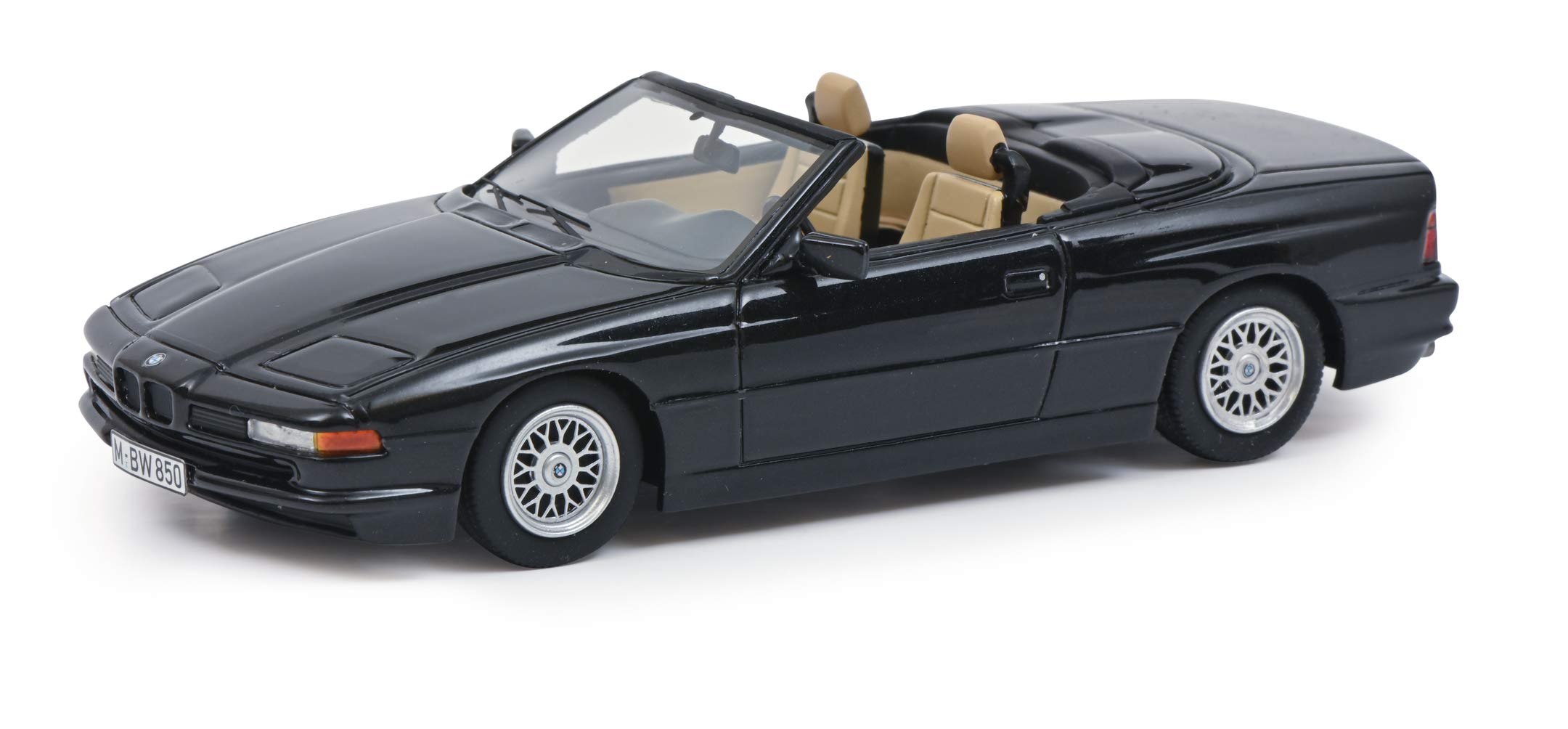 schuco-edition-pro-r43-bmw-850ci-cabrio-modellauto-1-43-schwarz image 1