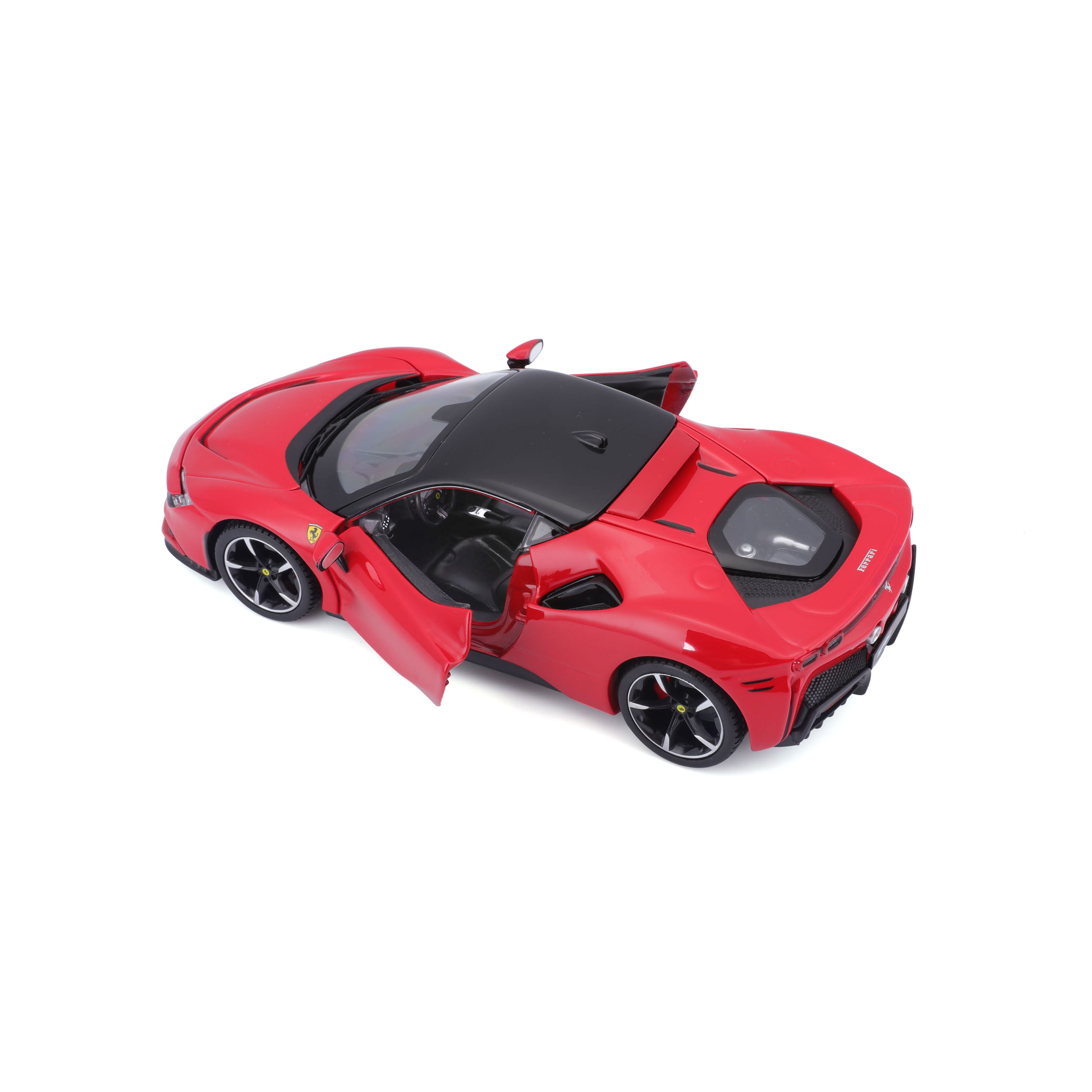 bburago-model-kit-ferrari-sf90-stradale-bausatz-1-24-rot image 6