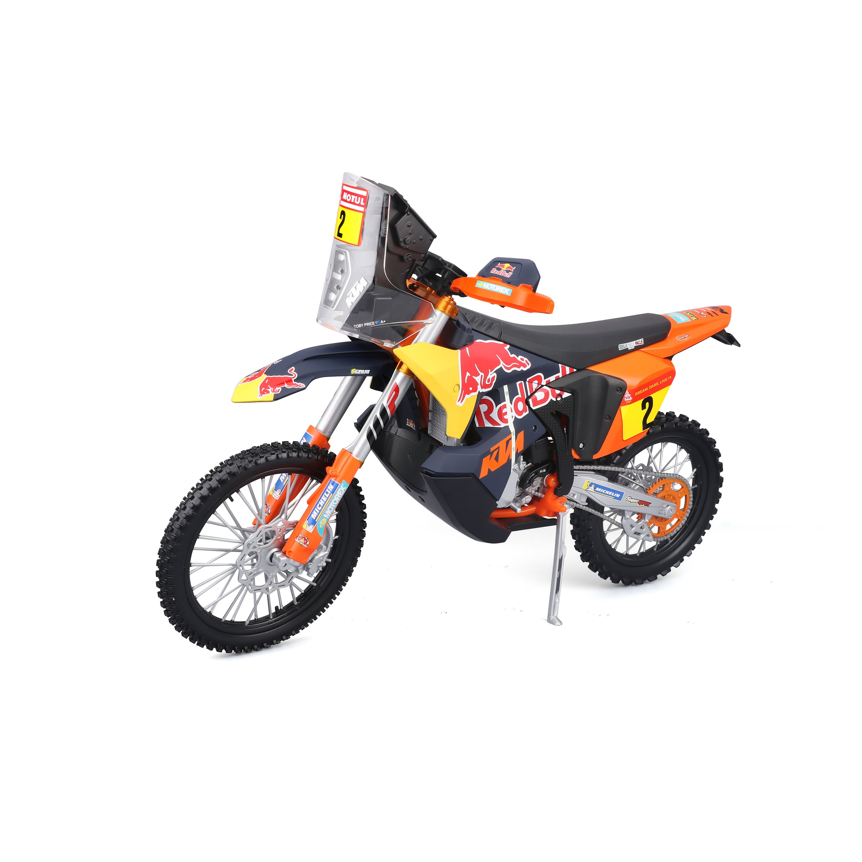 maisto-red-bull-ktm-450-rally-dakar-2024-motorradmodell-1-6 image 1