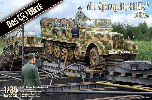 das-werk-dw35037-sd-kfz-7-8t-bausatz-1-35-mit-crew image 1