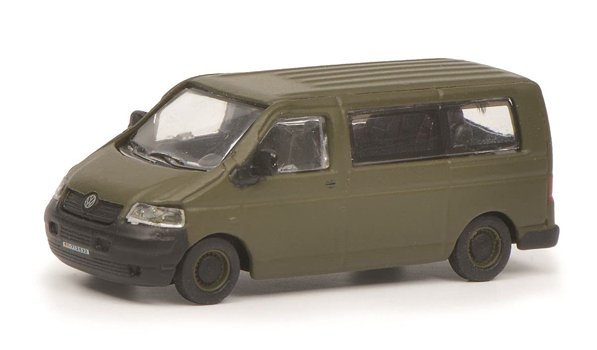 schuco-edition-vw-t5-bus-bundeswehr-modellauto-1-87 image 1