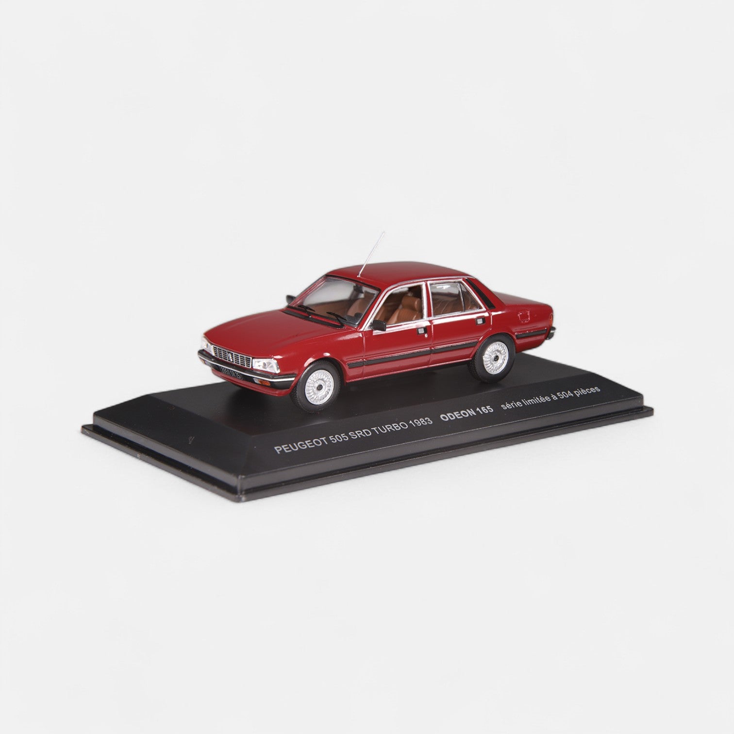 nzg-cars-peugeot-505-srd-turbo-modellauto-1-43-bordeaux image 2