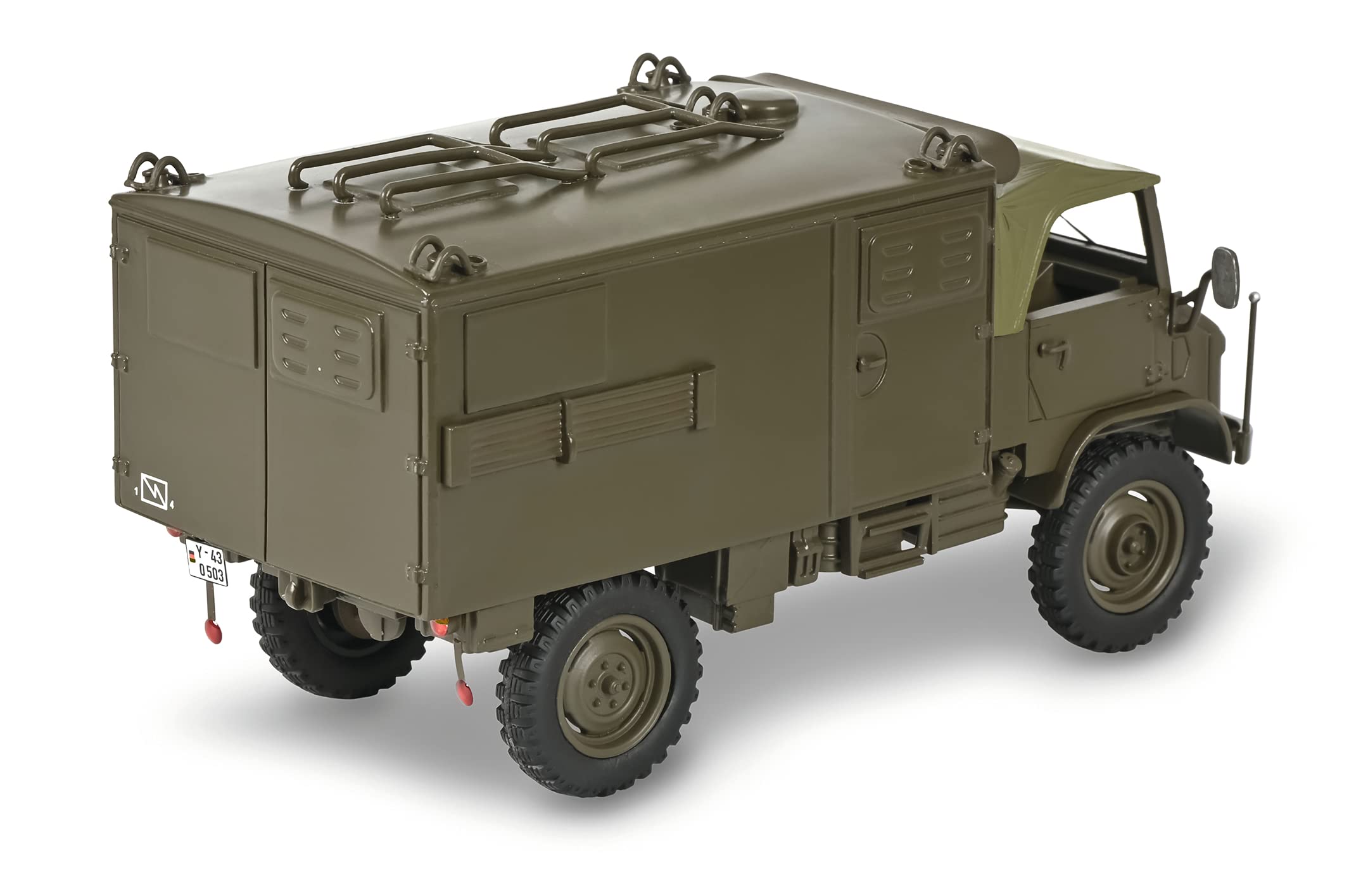 schuco-unimog-404-s-koffer-modellauto-1-35-oliv-limited-edition-500 image 2
