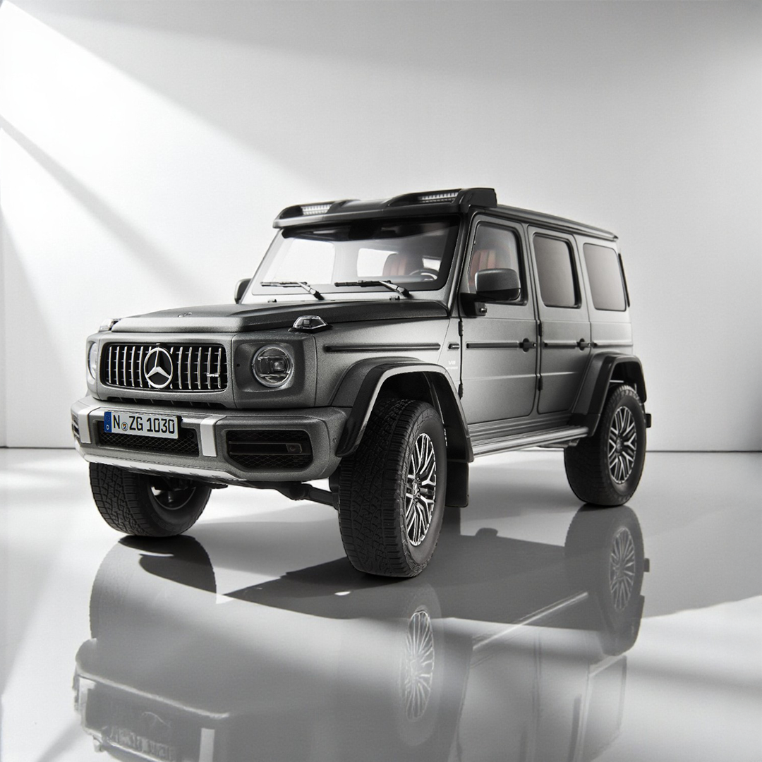 nzg-mercedes-amg-g-63-4x4-w463-modellauto-1-12-gel-ndewagen image 1