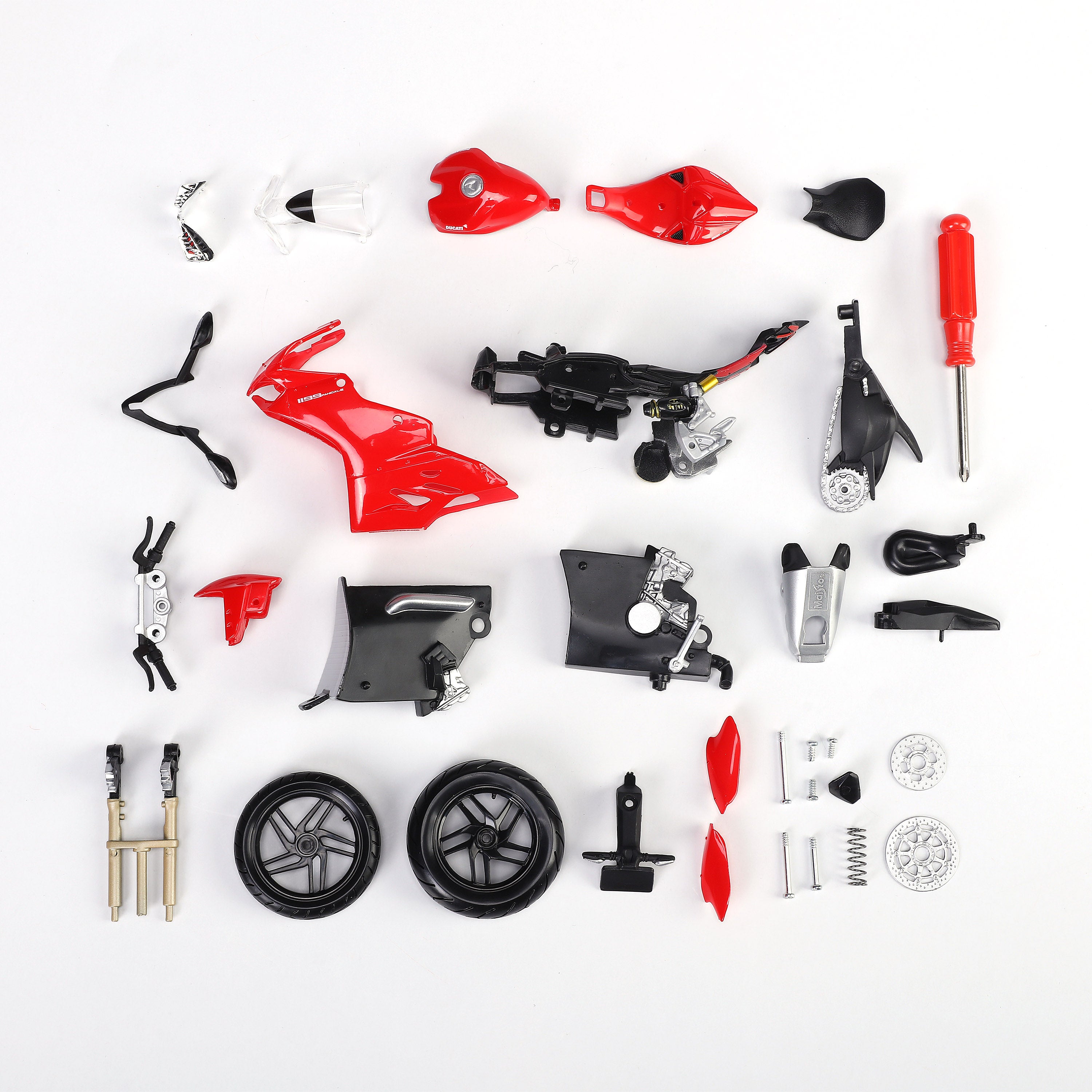 bburago-model-kit-ducati-1199-panigale-bausatz-1-12 image 6
