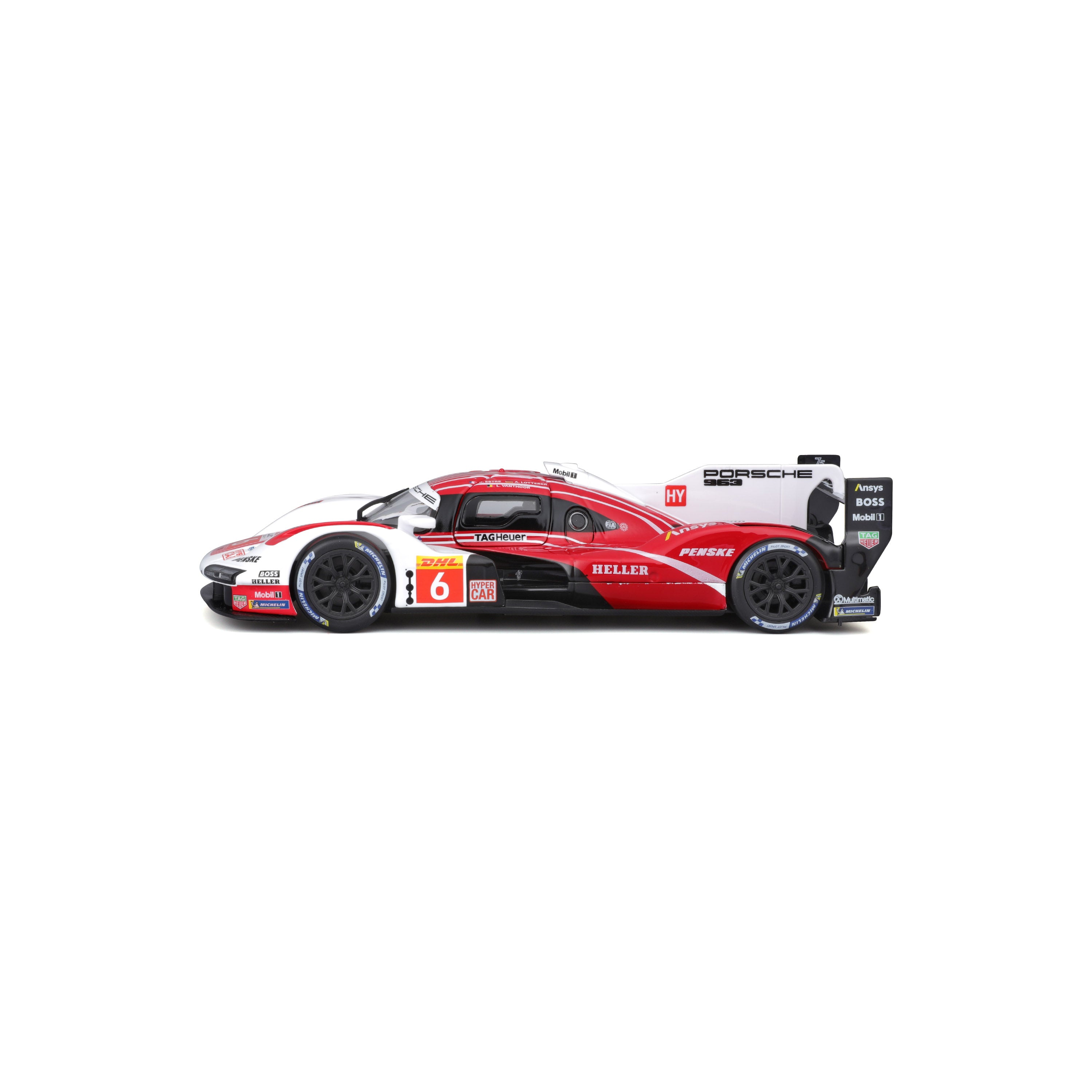 bburago-racing-porsche-penske-963-modellauto-1-24-nr-6 image 3