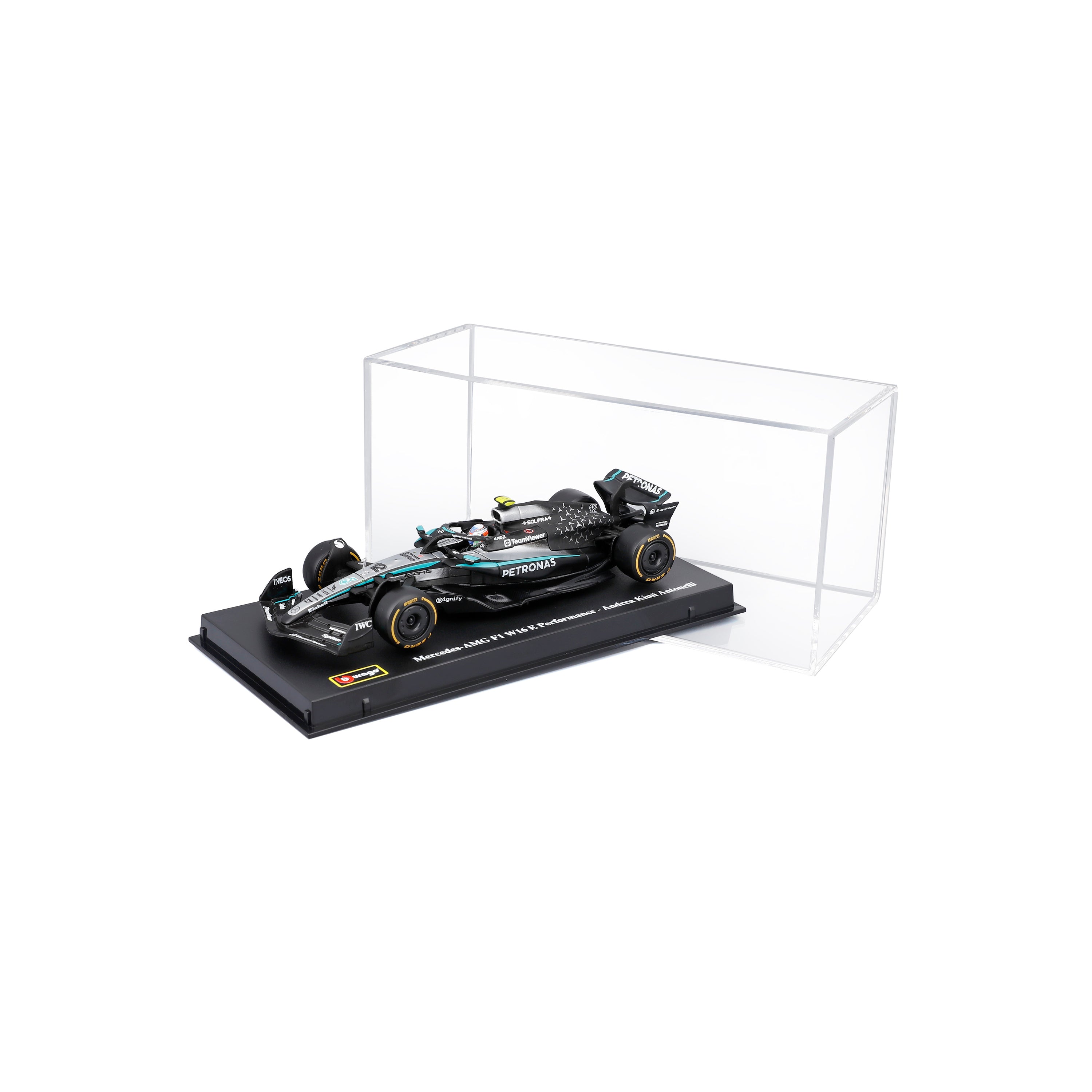 bburago-formula-1-mercedes-w16-modellauto-1-43-antonelli image 1