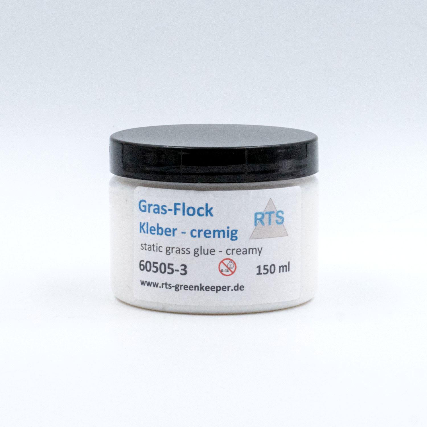 rts-greenkeeper-klebstoffe-gras-flock-kleber-cremig-150-ml image 1