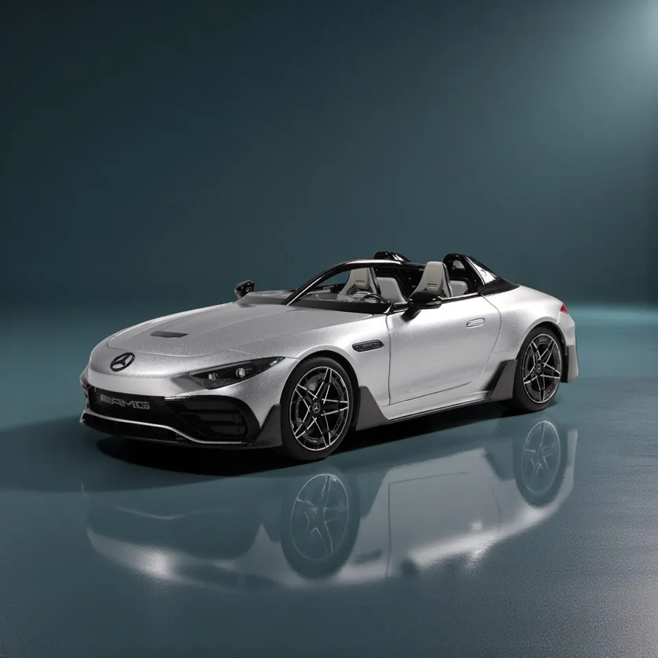 nzg-cars-mercedes-amg-purespeed-modellauto-1-18 image 1