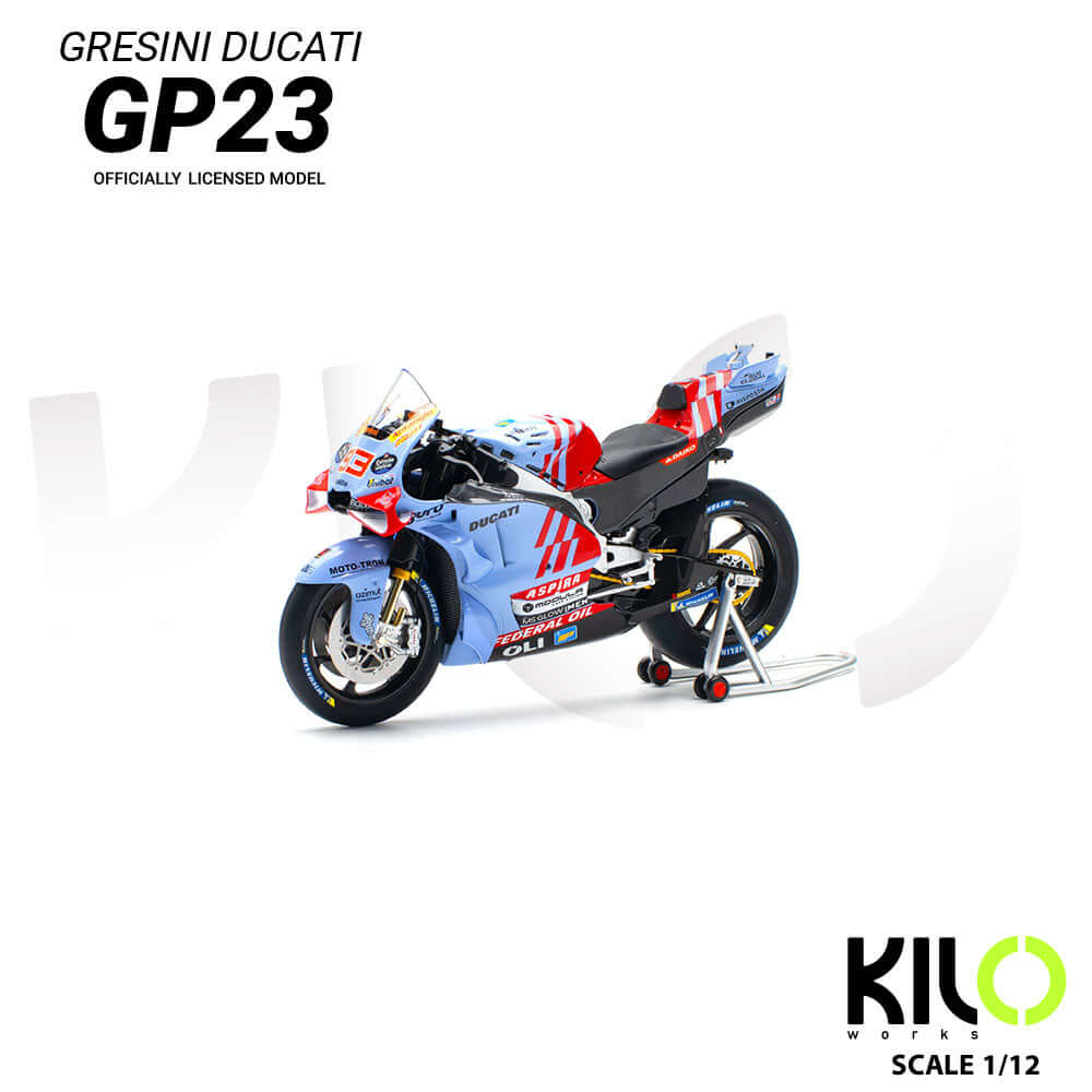 gresini-ducati-gp23-marc-marquez-motorrad-modell-1-12 image 2
