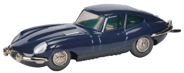 schuco-classic-micro-racer-jaguar-e-type-dunkelblau-limitiert image 1