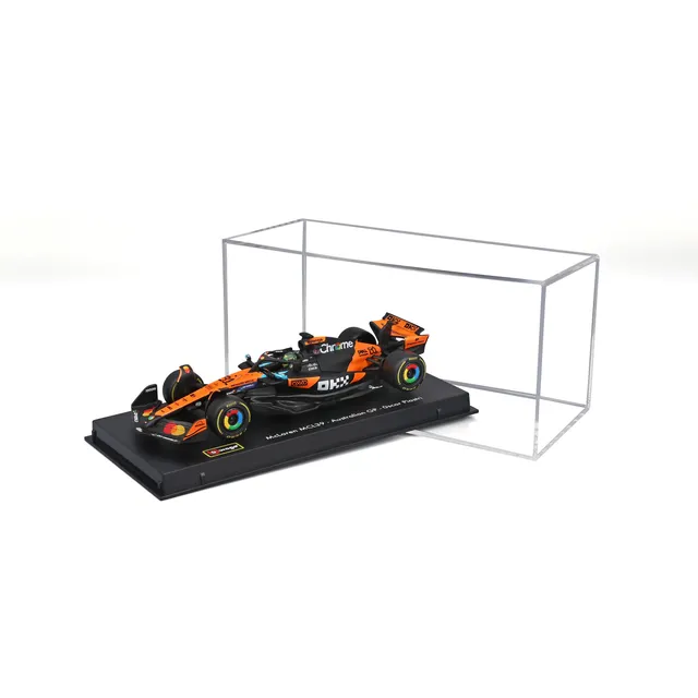 bburago-formula-1-mclaren-mcl39-modellauto-1-43-piastri-vitrine image 1