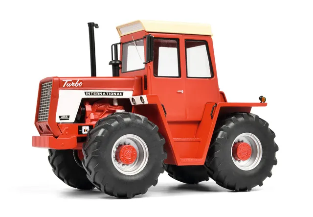 schuco-pro-r32-international-4166-traktor-1-32-rot-limitiert image 1