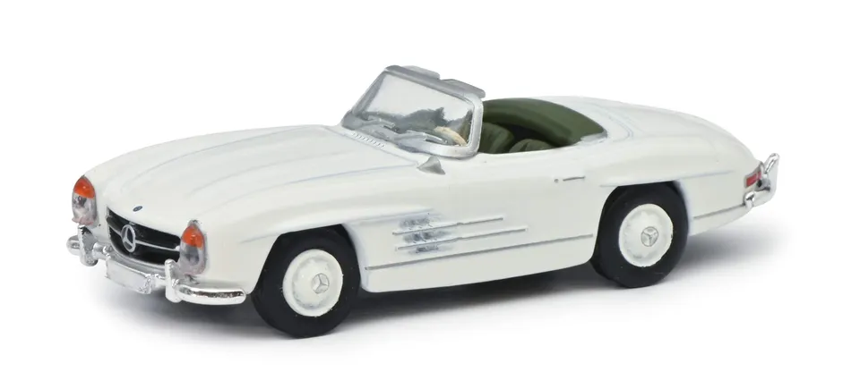 schuco-452639400-mercedes-300sl-roadster-modellauto-1-87-wei image 1