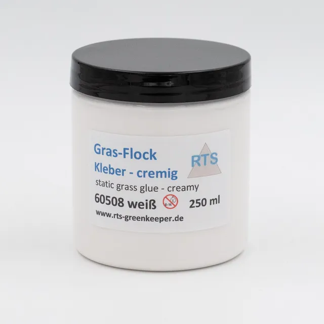 rts-greenkeeper-gras-flock-kleber-klebstoff-cremig-wei-250-ml image 1