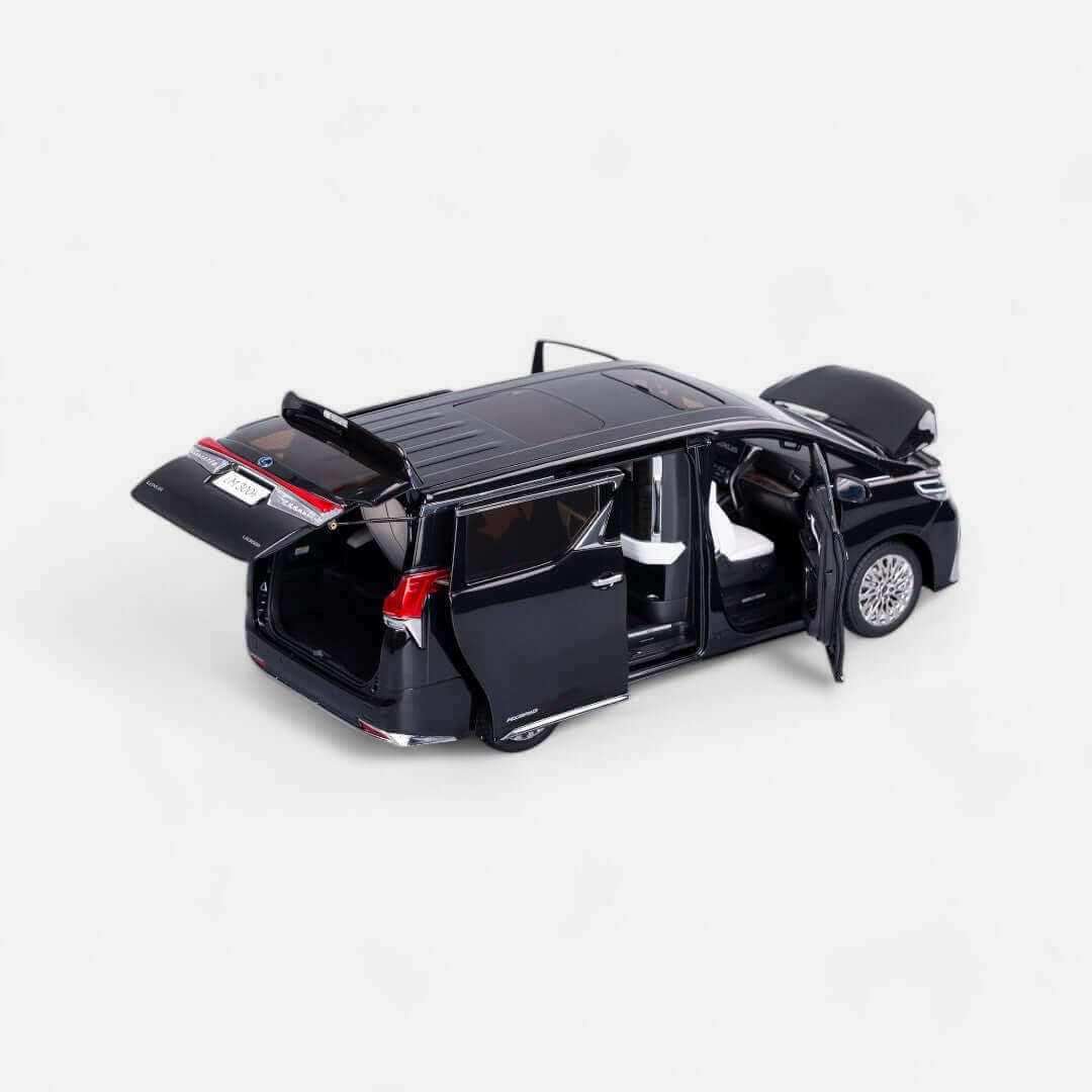 nzg-lexus-lm300h-modellauto-1-18-schwarz-linkslenker image 5