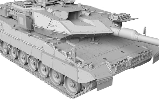 das-werk-1-16-leopard-2-a7v-dw16024-panzermodell-bausatz image 7