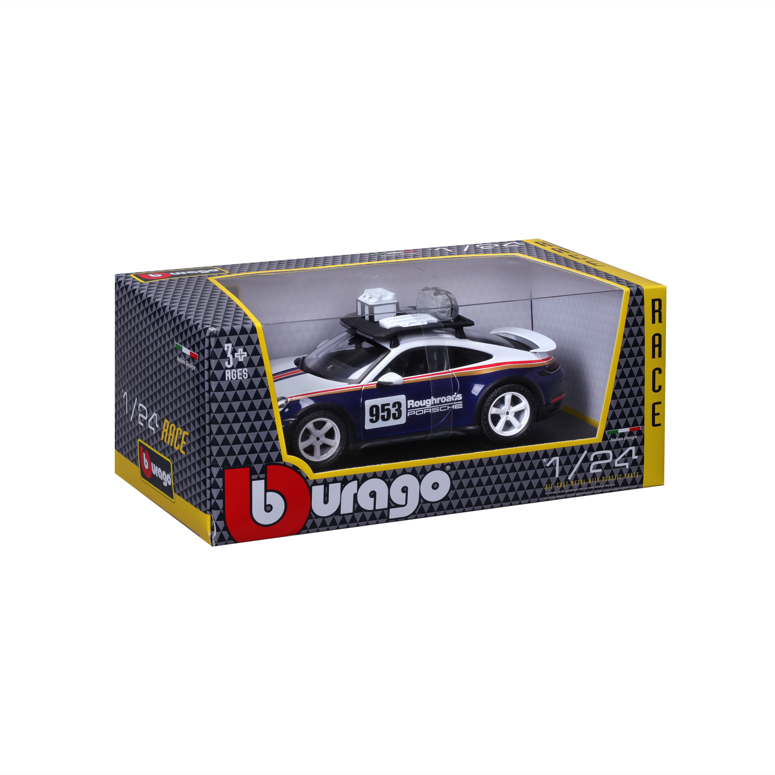 bburago-racing-porsche-911-dakar-modellauto-1-24-weiss image 2