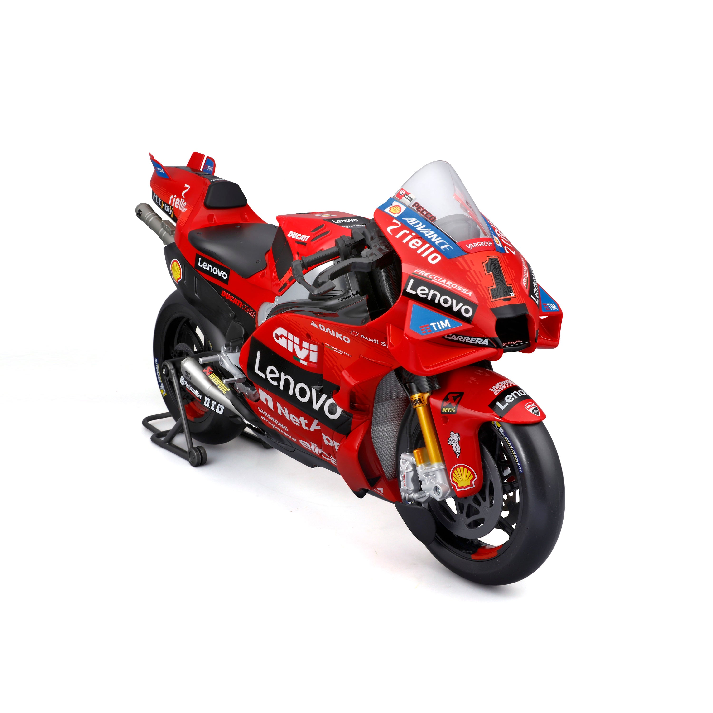 maisto-ducati-desmosedici-motogp-modellmotorrad-1-6-rot-bagnaia-2024 image 6