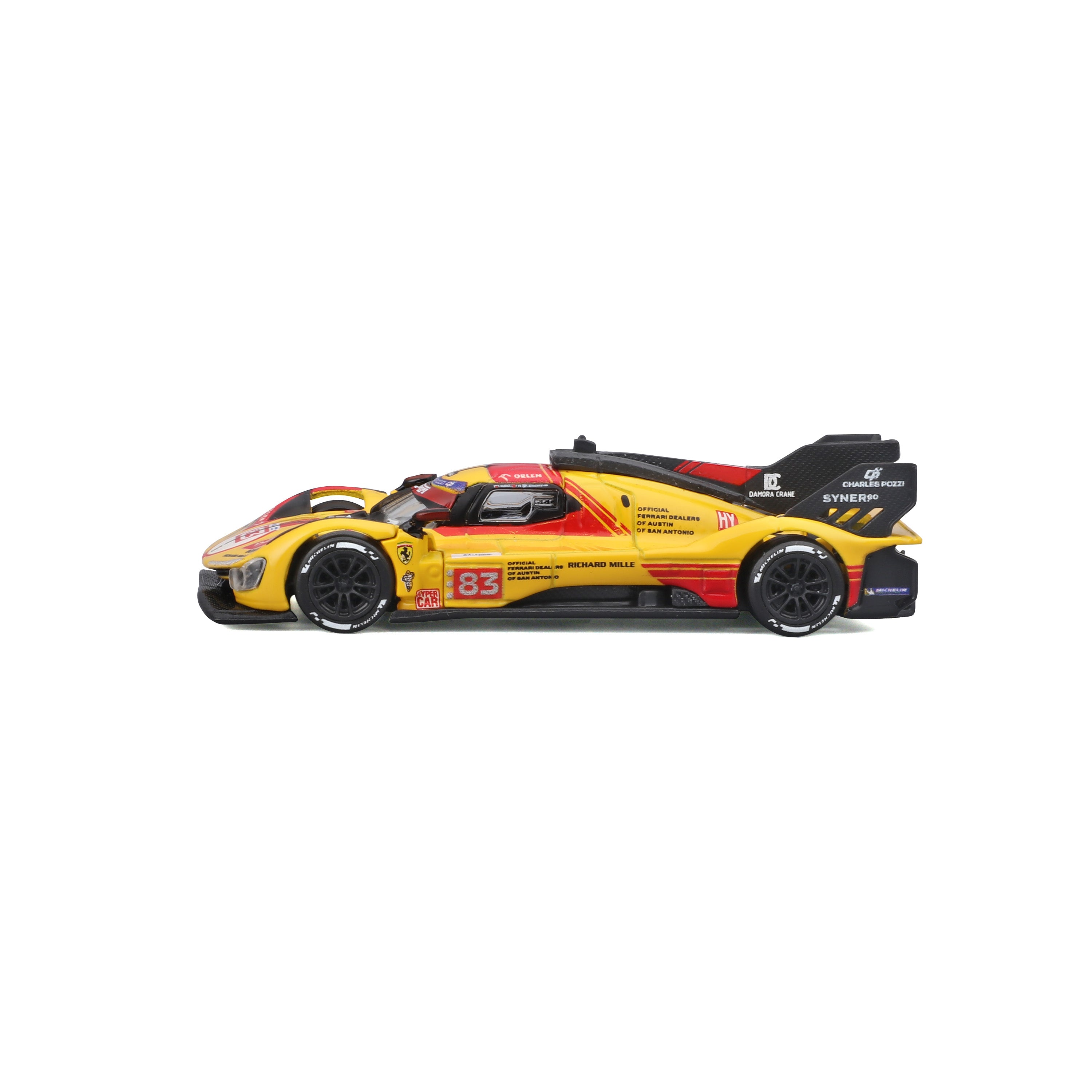 bburago-racing-ferrari-499p-modellauto-1-64-83-vitrine image 8