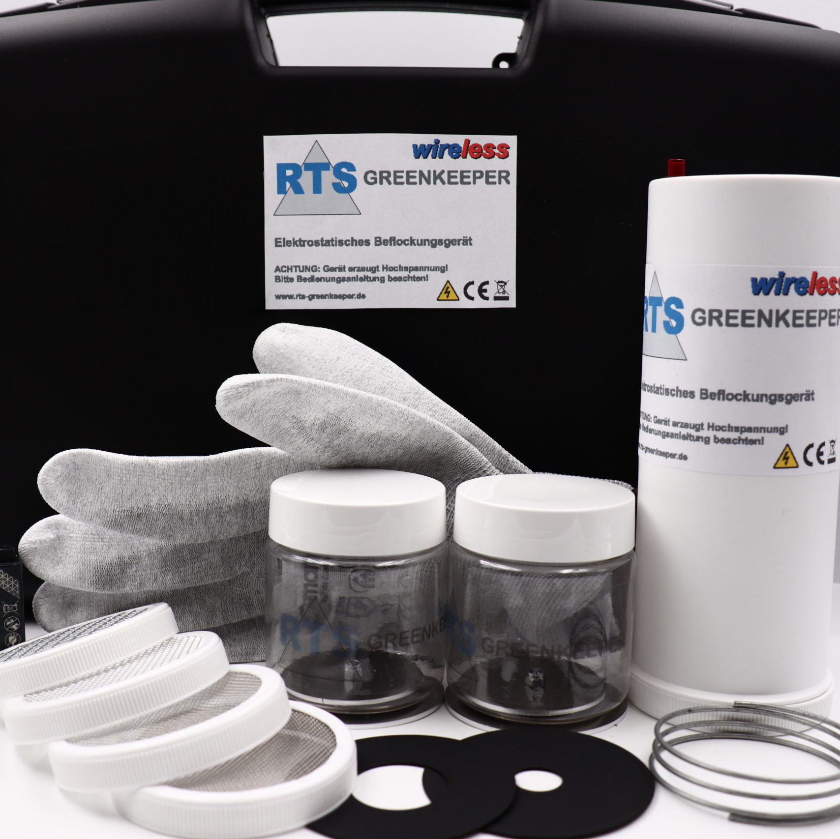 rts-greenkeeper-wireless-set-begrasungsger-t-kabellos-koffer image 1