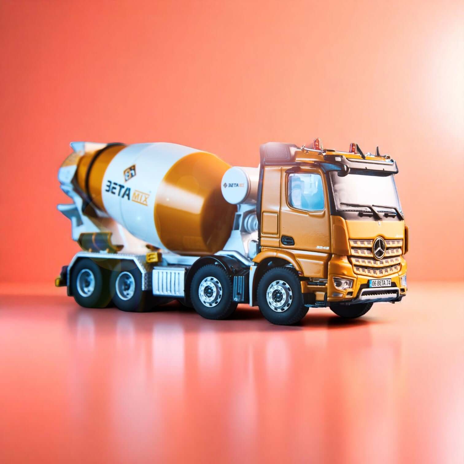 nzg-mercedes-benz-arocs-8x4-betamix-fahrmischer-1-50 image 1