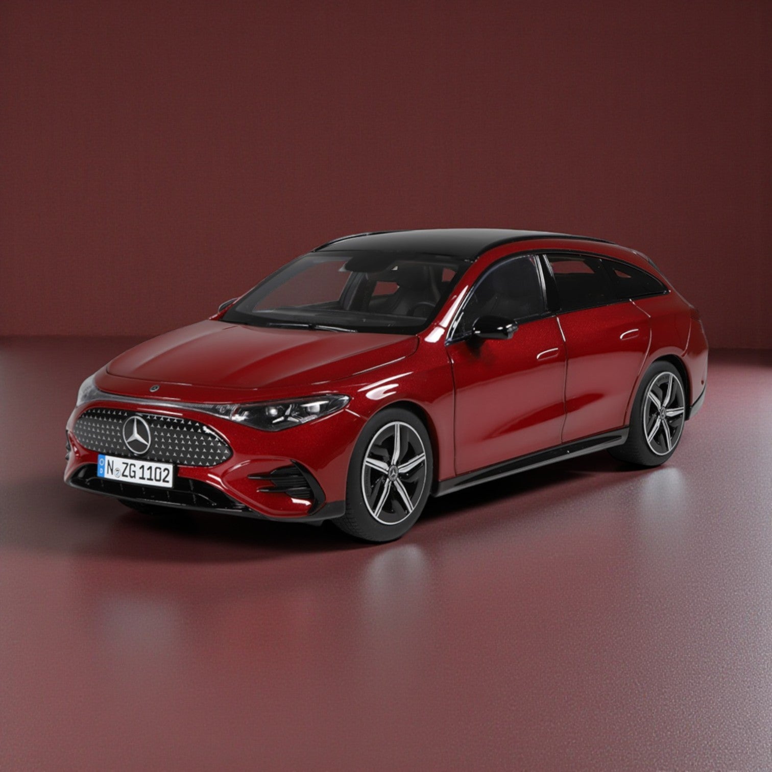 nzg-mercedes-cla-shooting-brake-modellauto-1-18-eq-kombi image 5