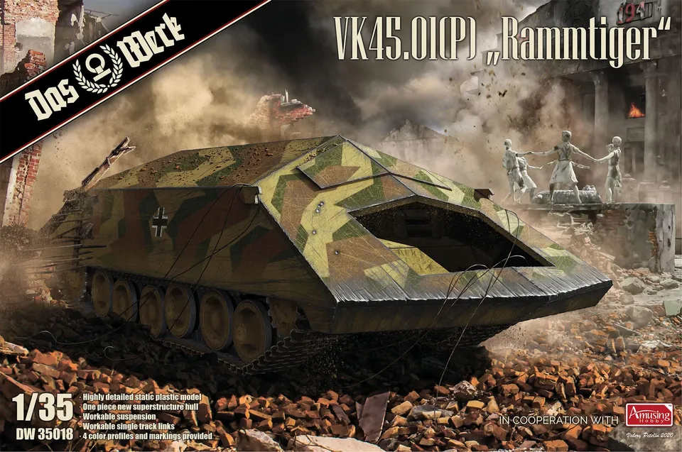 das-werk-dw35018-vk45-01-p-rammtiger-bausatz-1-35 image 1