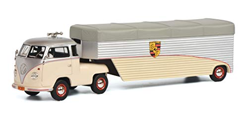 schuco-edition-pro-r43-vw-t1-continental-motors-modellauto-1-43-silber-beige image 4