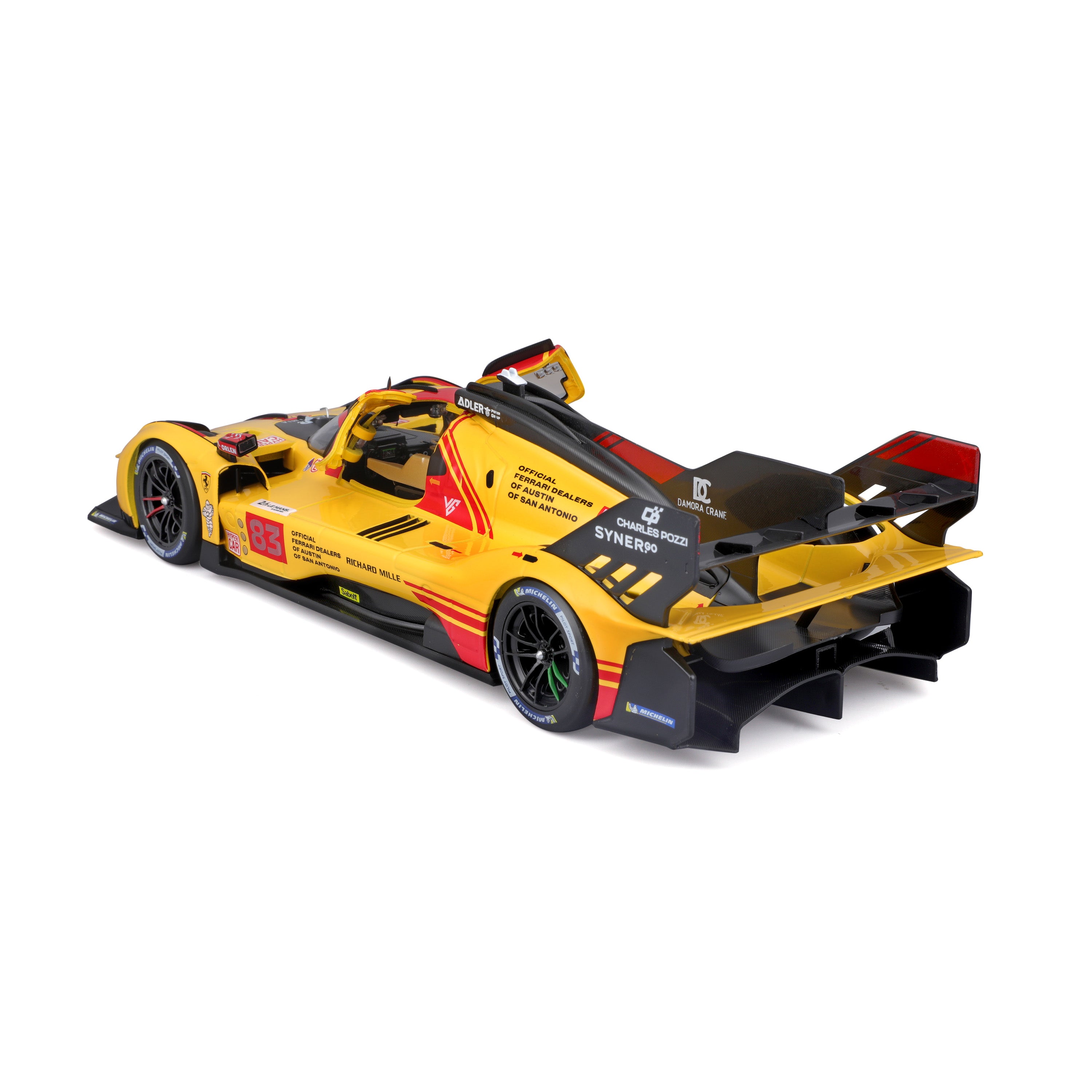 bburago-racing-ferrari-499p-83-modellauto-1-18-le-mans-2024 image 3