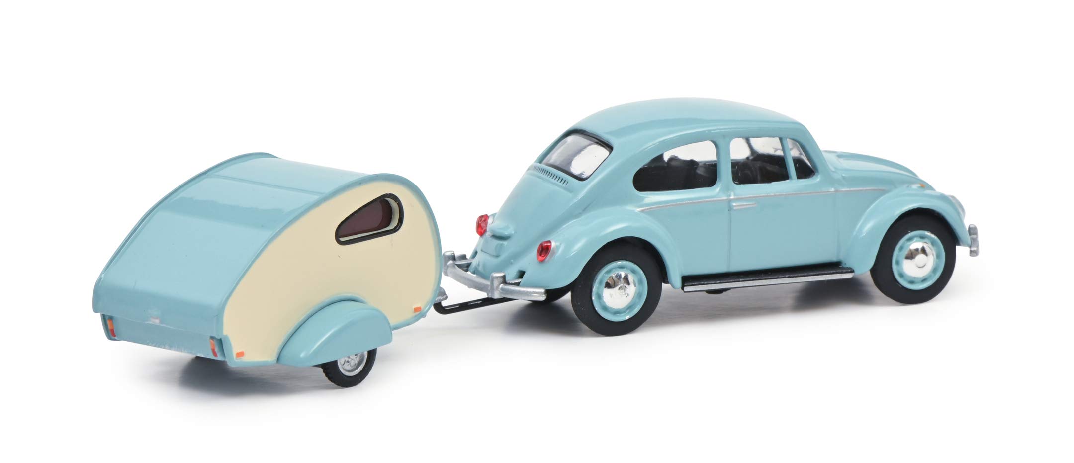 schuco-piccolo-vw-k-fer-mit-wohnanh-nger-modellauto-1-64-t-rkis image 2