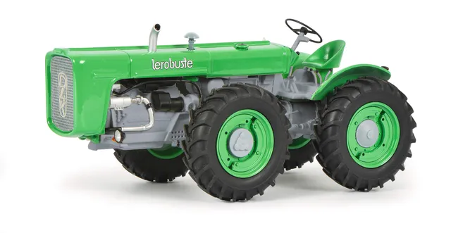 schuco-le-robuste-d4k-traktor-1-32-resin-hellgr-n-limitiert image 1