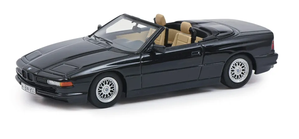 schuco-edition-pro-r43-bmw-850ci-cabrio-modellauto-1-43-schwarz image 1