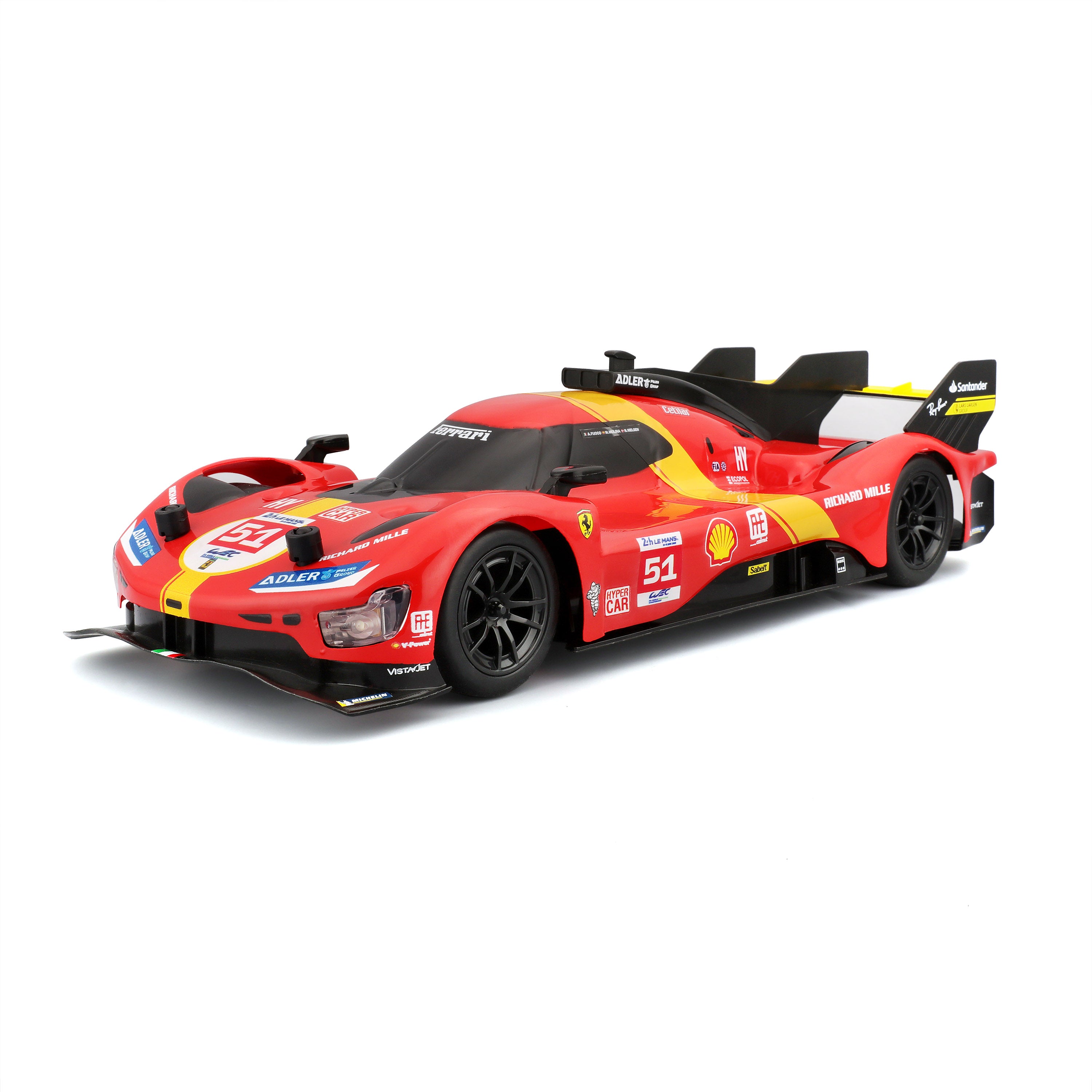 bburago-racing-ferrari-499p-51-modellauto-1-16-rc-rot-le-mans image 2