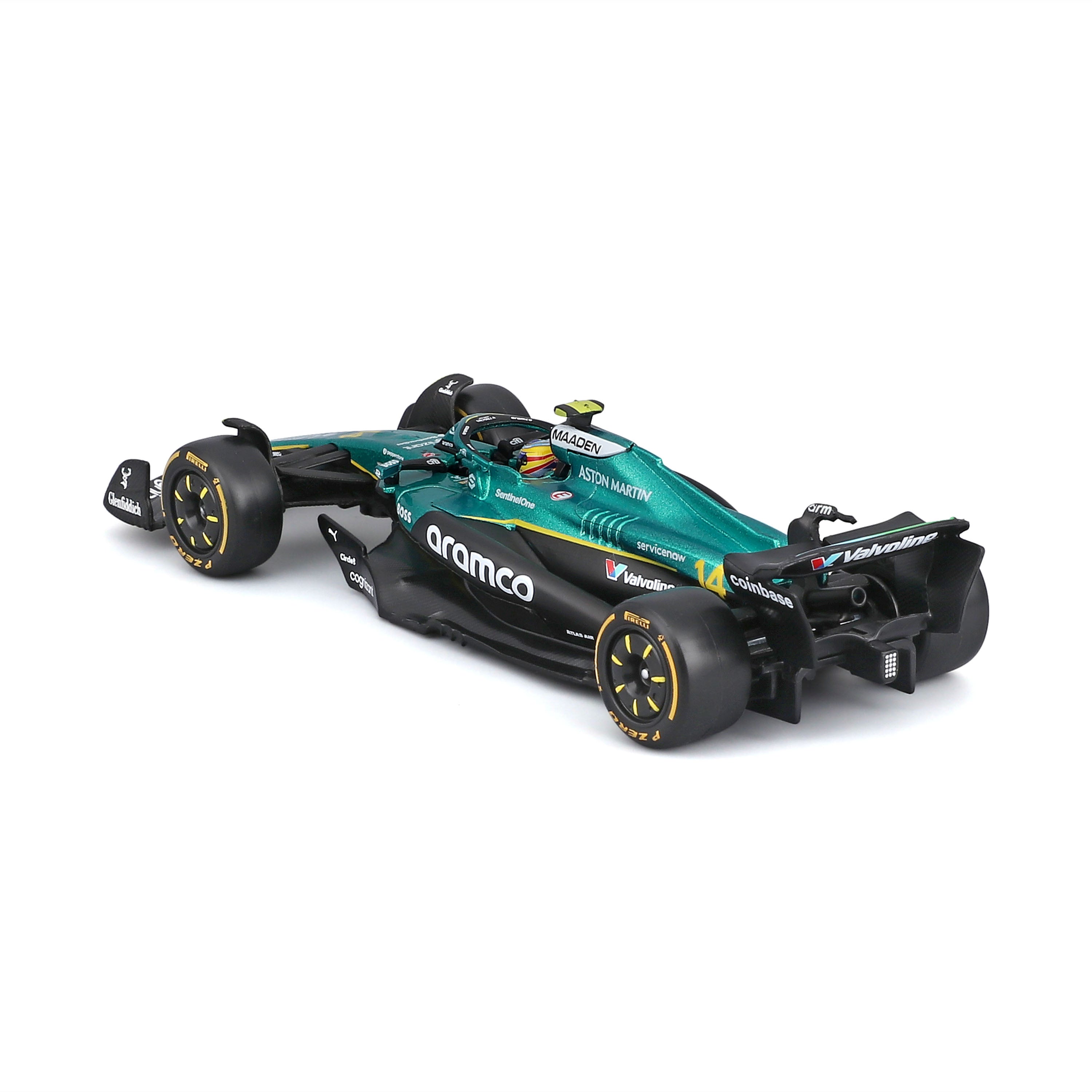 bburago-formula-1-aston-martin-amr25-modellauto-1-43-alonso image 6