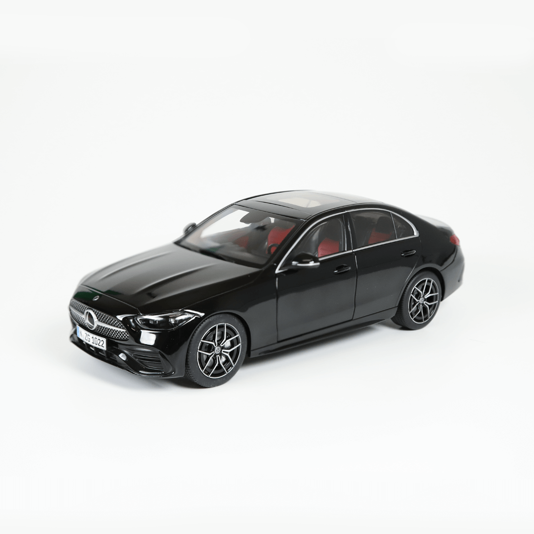 nzg-mercedes-benz-c-klasse-w206-modellauto-1-18-schwarz image 1