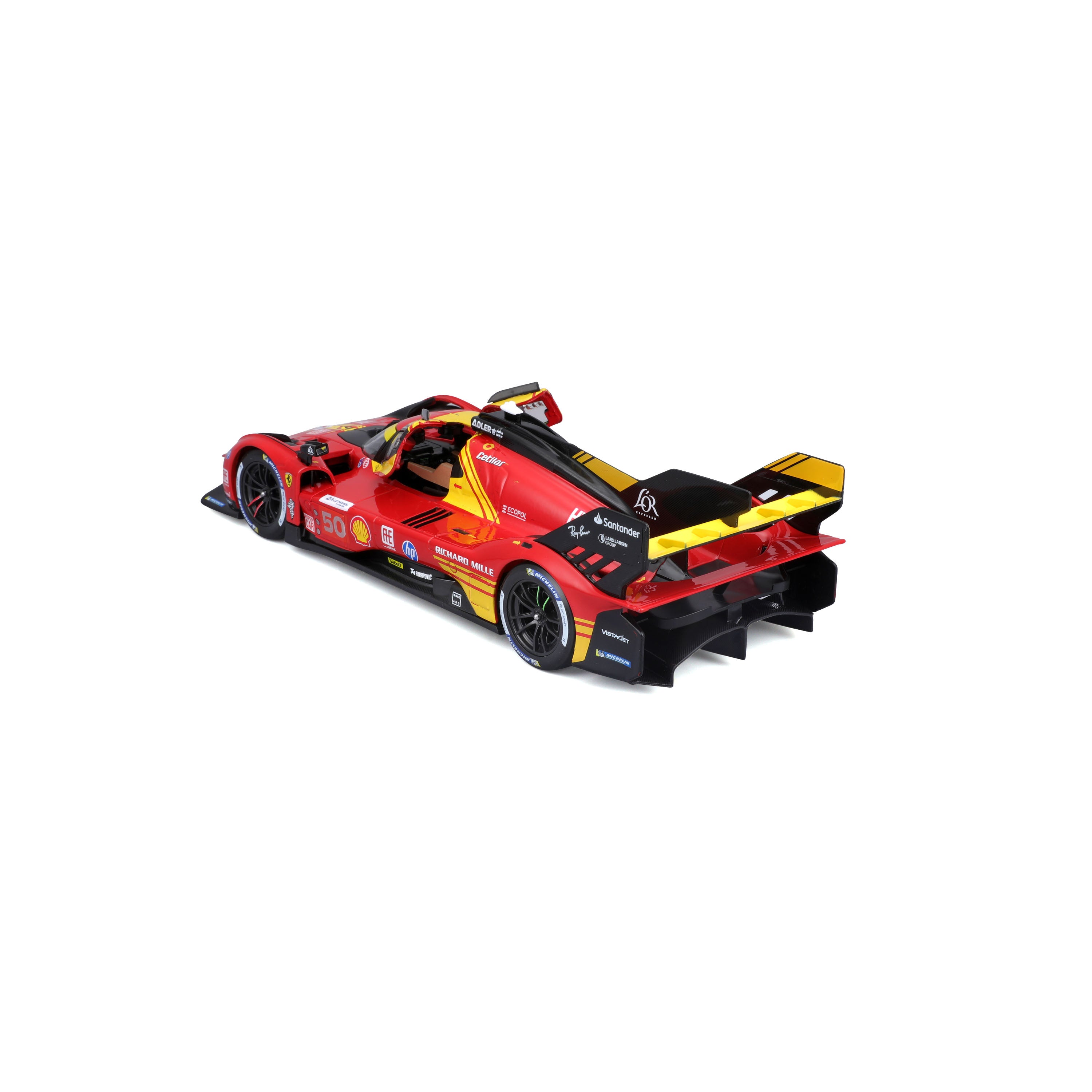 bburago-racing-ferrari-499p-modellauto-1-24-le-mans-nr-50-rot image 5
