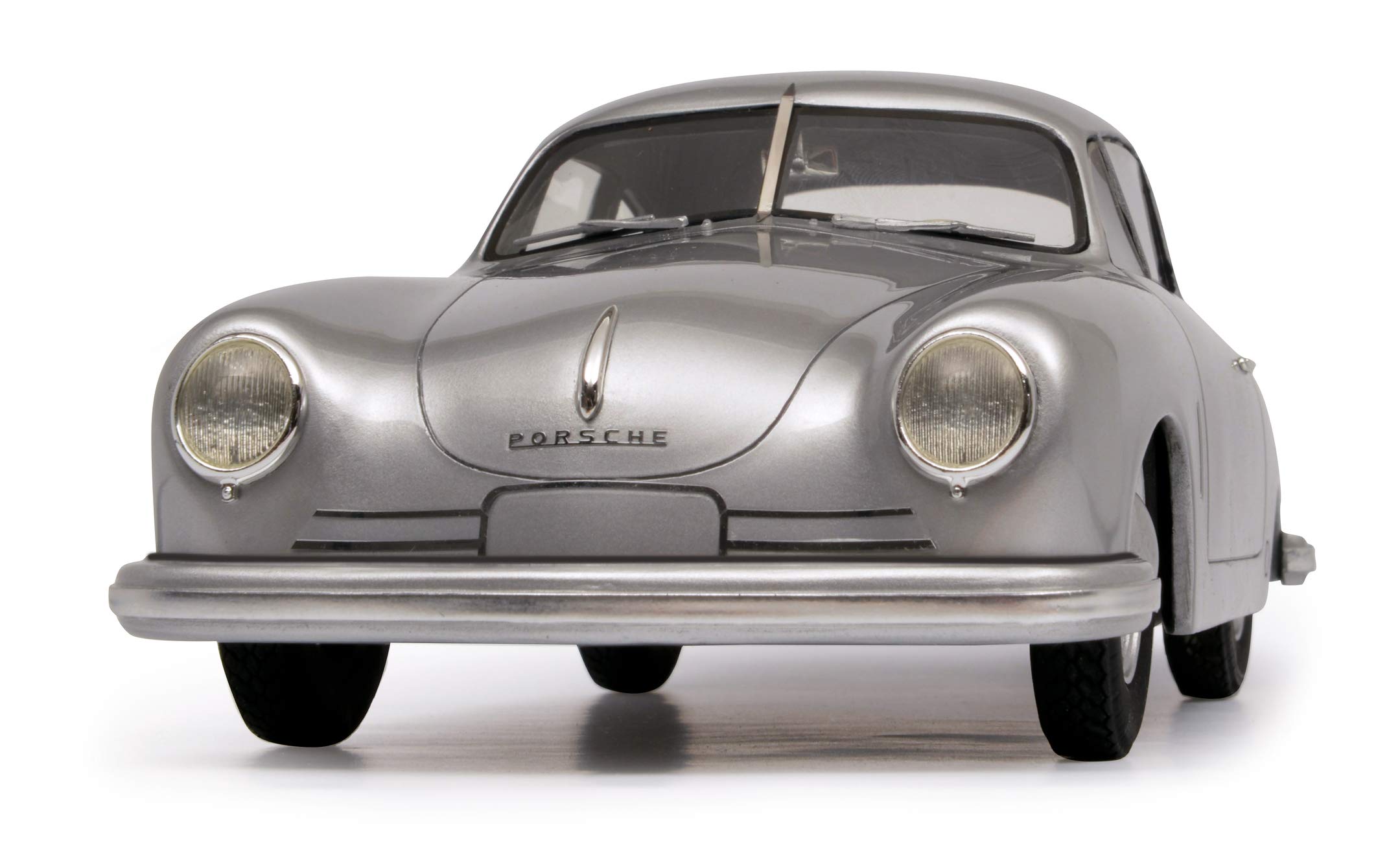 schuco-pro-r18-porsche-356-gm-nd-coup-modellauto-1-18-silber image 4