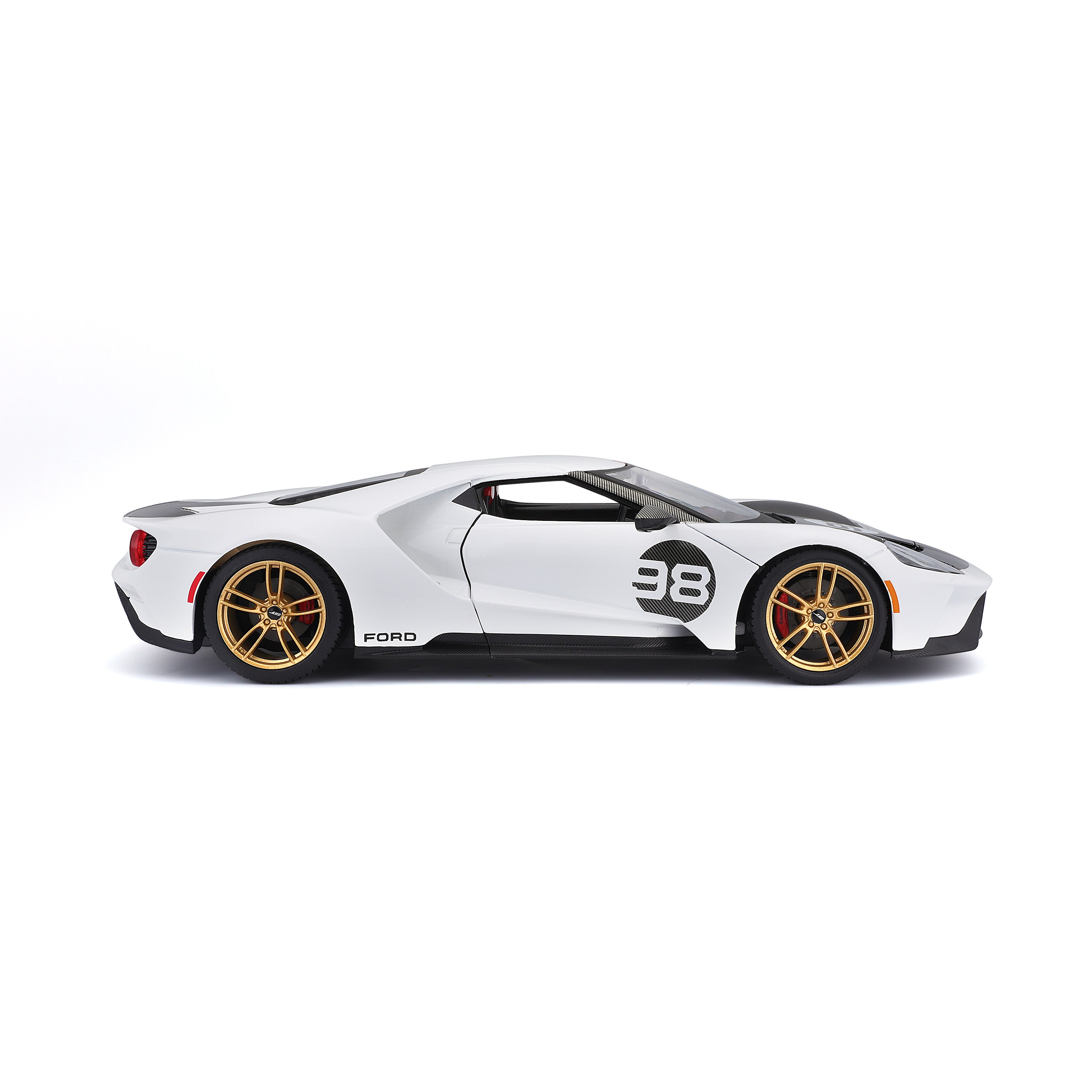 bburago-street-cars-ford-gt-2021-heritage-modellauto-1-18-wei image 7